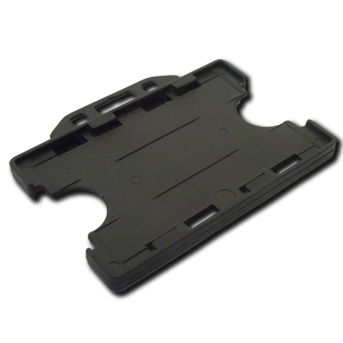 Black Double-Sided Landscape Card Holder