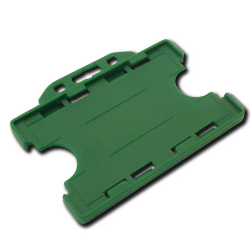 Green Double-Sided Landscape Card Holder