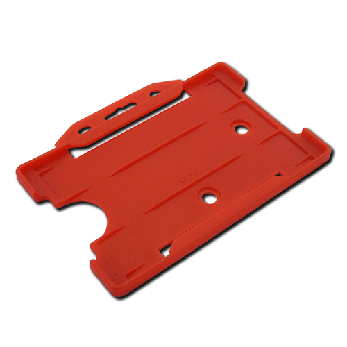 Red Single-Sided Landscape Card Holder