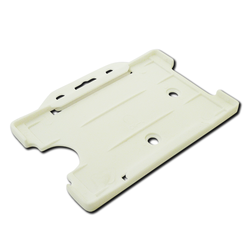 White Single-Sided Landscape Card Holder