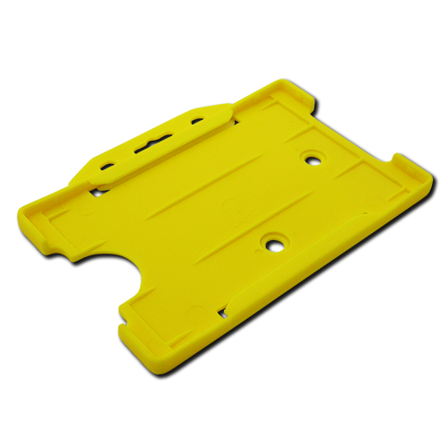 Yellow Single-Sided Landscape Card Holder