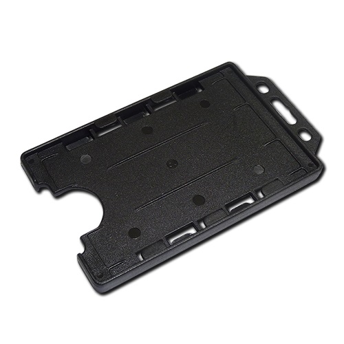Black - Double Sided Portrait Card Holder