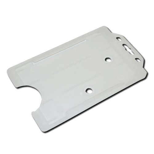 Clear Single-Sided Portrait Card Holder