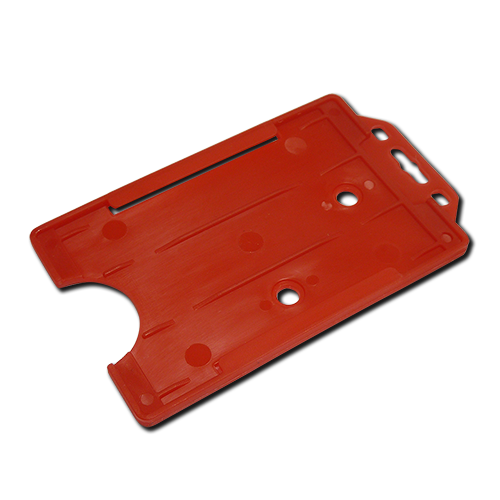 Red Single-Sided Portrait Card Holder