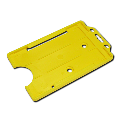 Yellow Single-Sided Portrait Card Holder