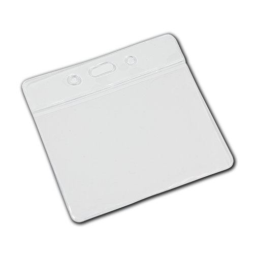 Landscape Vinyl Card Holder - Clear Top