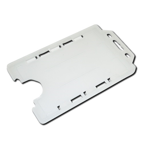 Clear Double-Sided Portrait Card Holder