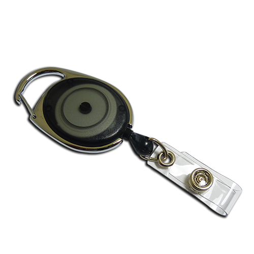 Black Premier YoYo Badge Reel