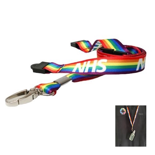 NHS Rainbow Lanyard